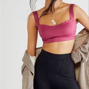 NWT free people naomi longline bra
